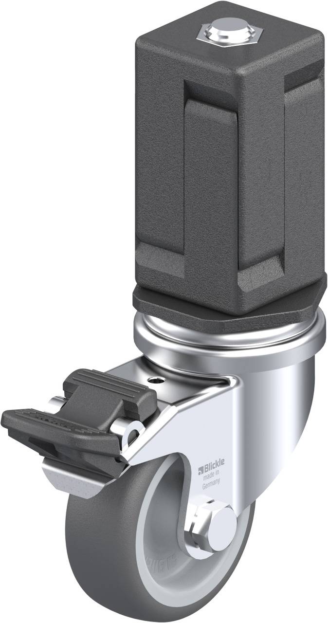 Blickle 848520 LRA-PATH 50G-FI-EV07 Forgóvillás görgő, rögzítővel KerékØ: 50 mm Teherbírás (max.): 75 kg 1 db