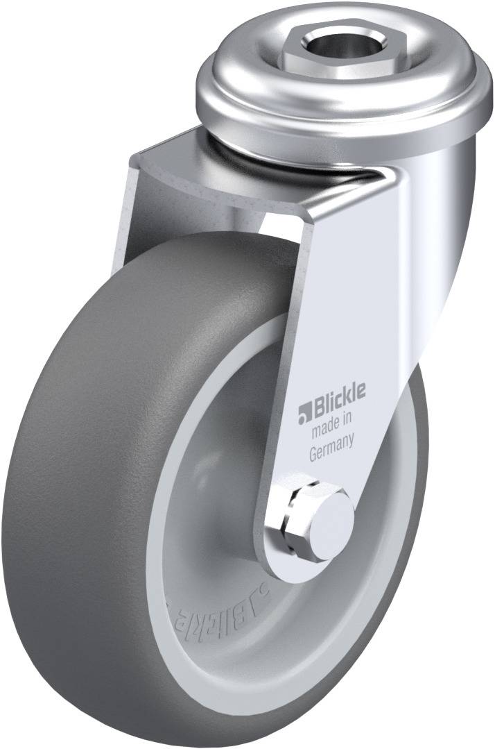 Blickle 757095 LRA-PATH 75G Beálló görgő KerékØ: 75 mm Teherbírás (max.): 75 kg 1 db