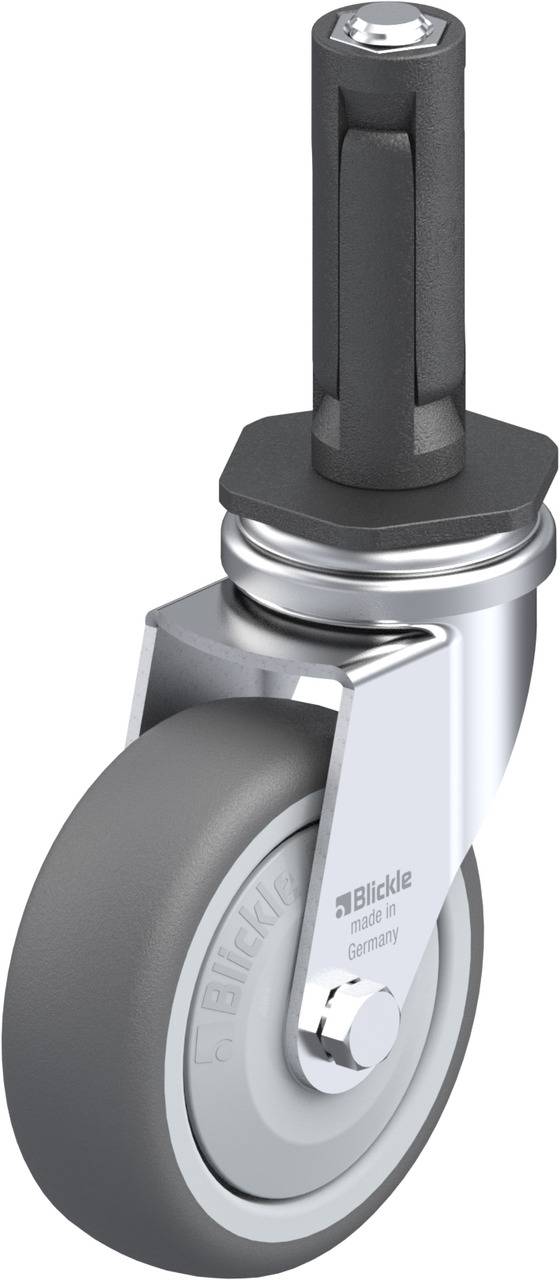 Blickle 848664 LRA-PATH 75KF-ER02 Beálló görgő KerékØ: 75 mm Teherbírás (max.): 75 kg 1 db