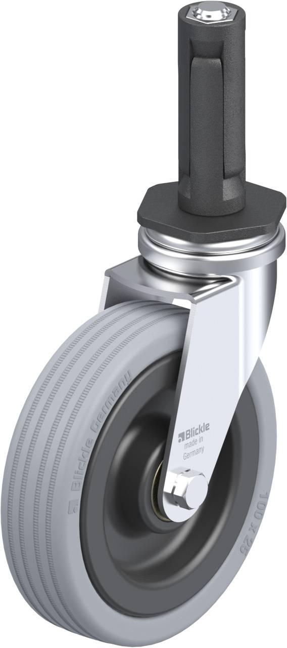 Blickle 856350 LRA-VPA 100K-ER02 Beálló görgő KerékØ: 100 mm Teherbírás (max.): 70 kg 1 db
