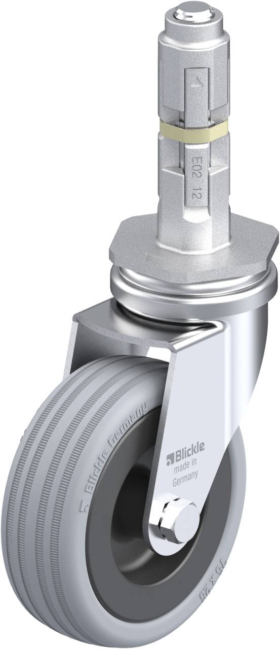 Blickle 288803 LRA-VPA 75G-E02 Beálló görgő KerékØ: 75 mm Teherbírás (max.): 60 kg 1 db