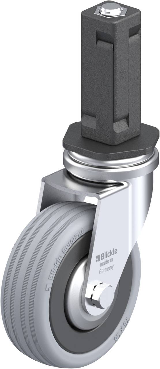 Blickle 848012 LRA-VPA 75G-FA-EV03 Beálló görgő KerékØ: 75 mm Teherbírás (max.): 60 kg 1 db