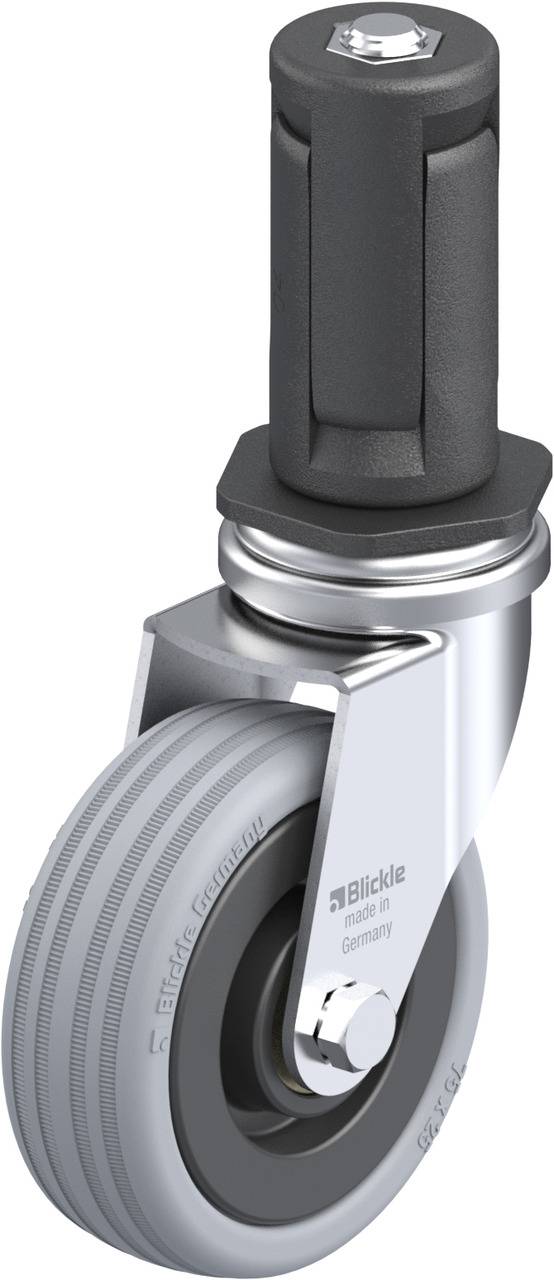 Blickle 848054 LRA-VPA 75K-ER04 Beálló görgő KerékØ: 75 mm Teherbírás (max.): 60 kg 1 db