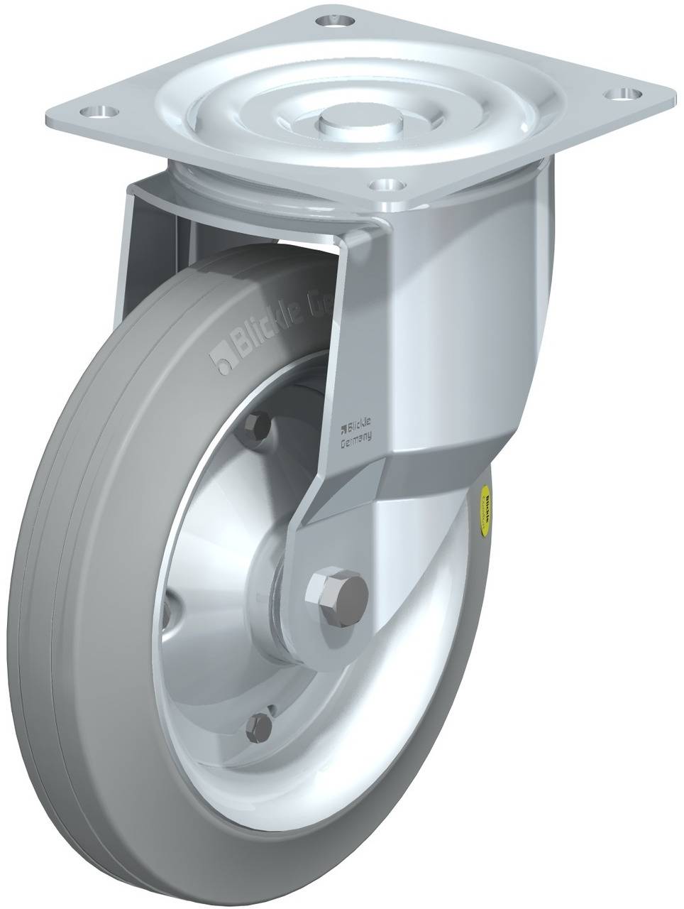 Blickle 572487 L-RD 250K-VLI Beálló görgő KerékØ: 250 mm Teherbírás (max.): 450 kg 1 db