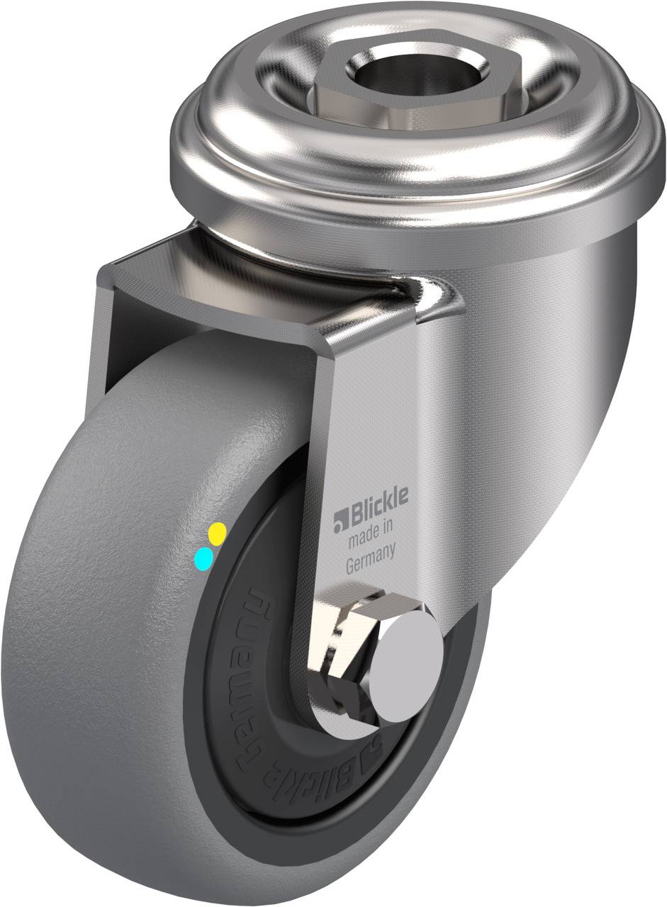 Blickle 853107 LRXA-TPA 50KFD-ELS Beálló görgő KerékØ: 50 mm Teherbírás (max.): 30 kg 1 db