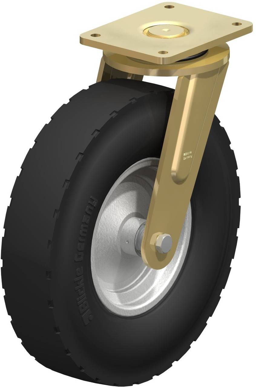 Blickle 40550 LS-P 420K Beálló görgő KerékØ: 415 mm Teherbírás (max.): 525 kg 1 db
