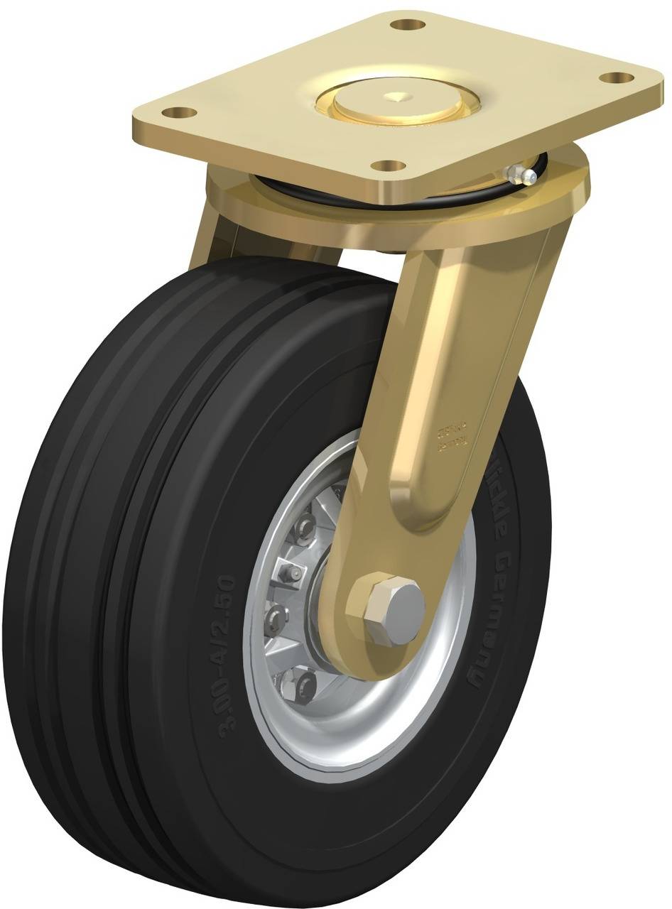 Blickle 755066 LS-VLE 252K Beálló görgő KerékØ: 250 mm Teherbírás (max.): 600 kg 1 db