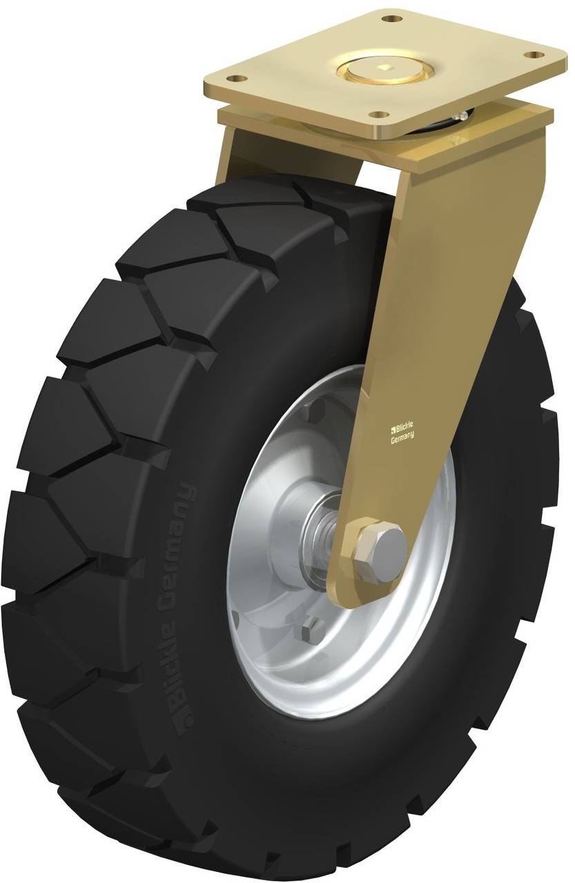 Blickle 90662 LS-VLE 460K Beálló görgő KerékØ: 455 mm Teherbírás (max.): 1415 kg 1 db