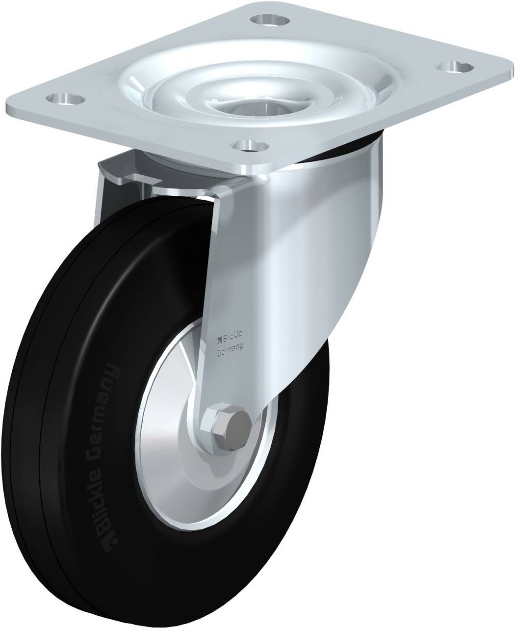 Blickle 290775 L-V 140R-FA Beálló görgő KerékØ: 140 mm Teherbírás (max.): 115 kg 1 db