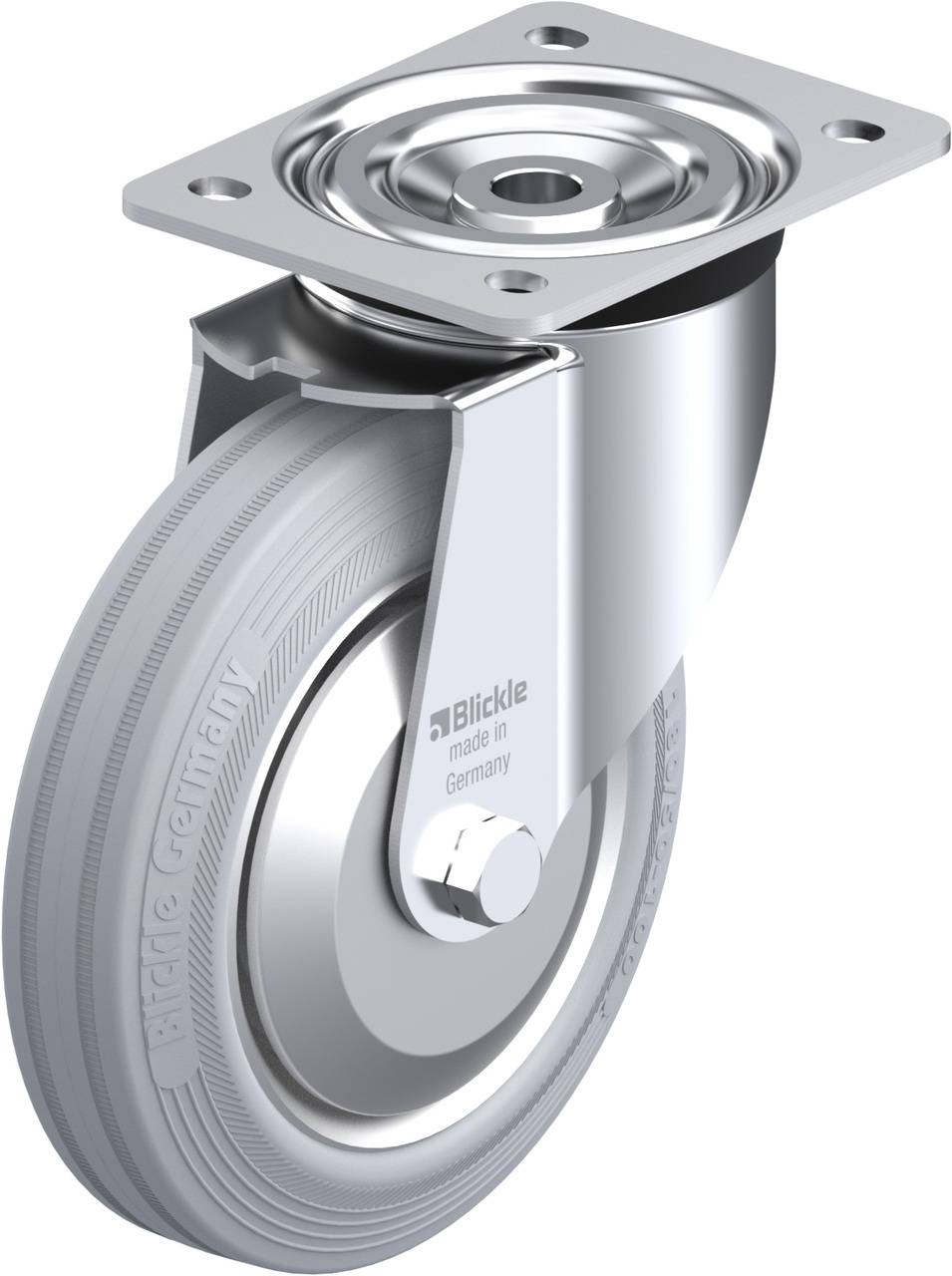 Blickle 741425 L-V 182R-SG-FA Beálló görgő KerékØ: 180 mm Teherbírás (max.): 170 kg 1 db