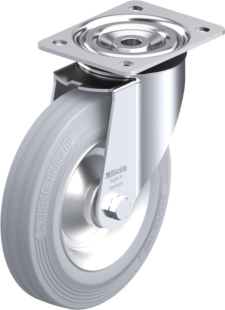 Blickle 56200 L-V 202R-SG Beálló görgő KerékØ: 200 mm Teherbírás (max.): 205 kg 1 db