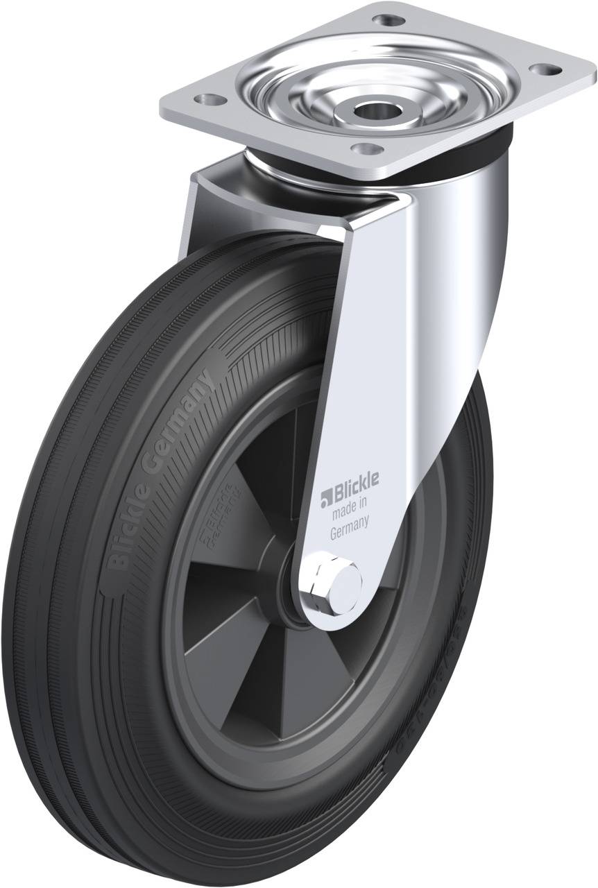 Blickle 42002 L-VPP 250R-3 Beálló görgő KerékØ: 250 mm Teherbírás (max.): 295 kg 1 db