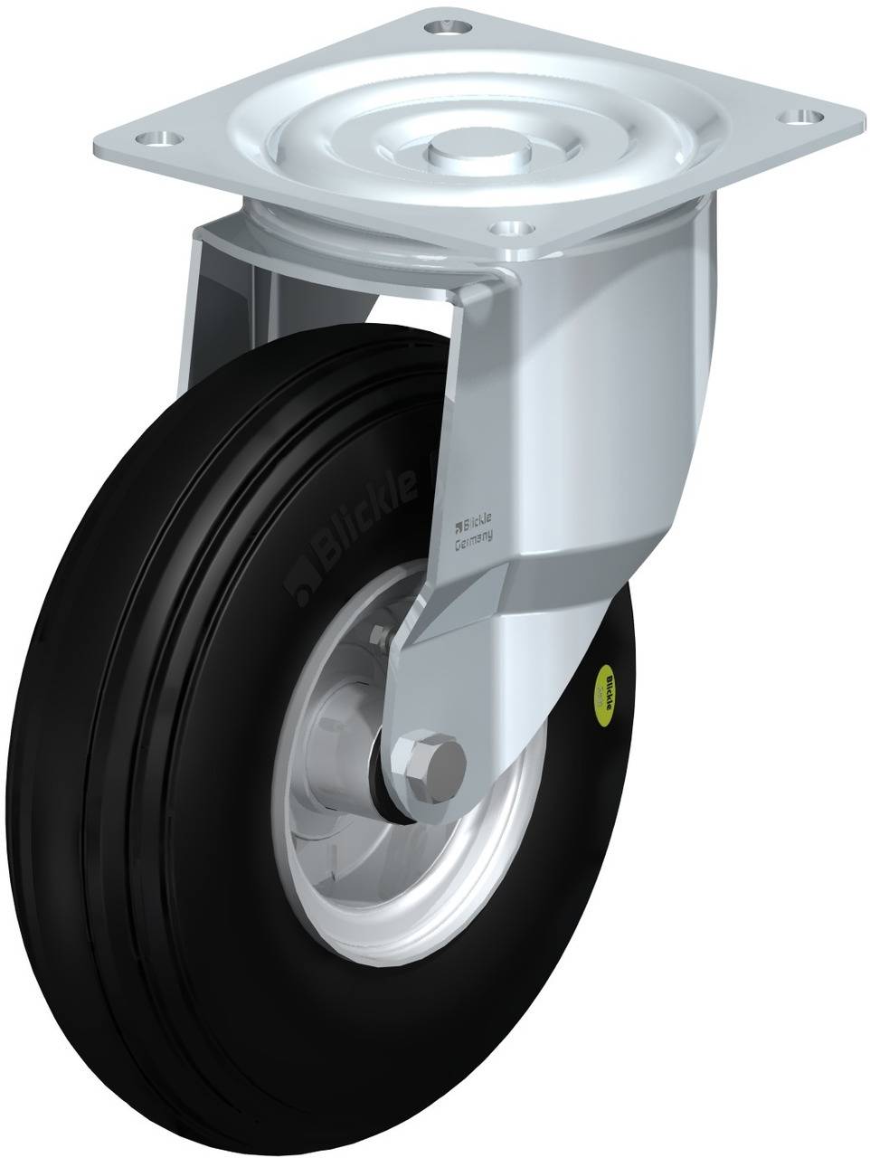 Blickle 550608 L-VW 260R Beálló görgő KerékØ: 260 mm Teherbírás (max.): 200 kg 1 db