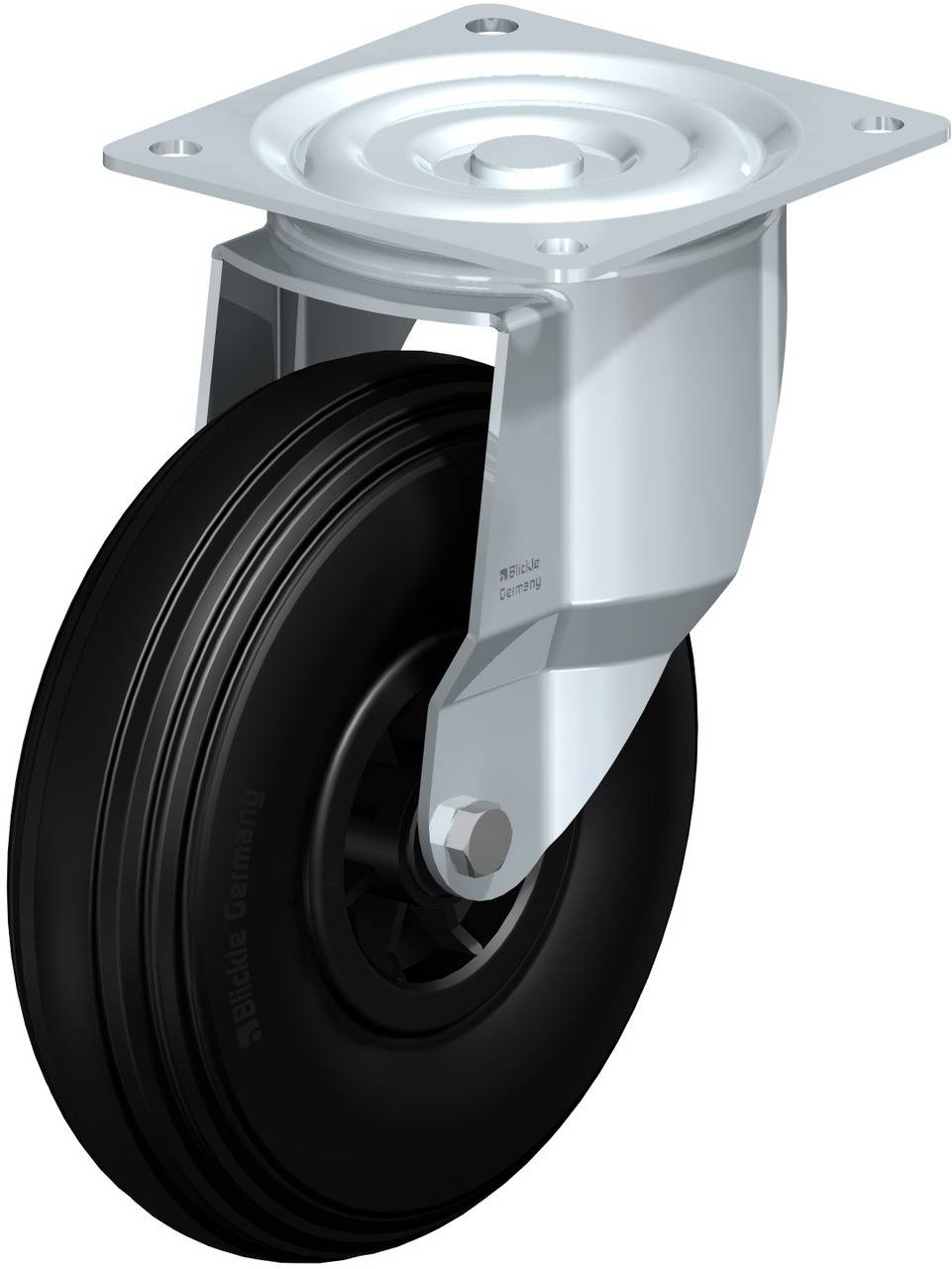 Blickle 755163 L-VWPP 260R Beálló görgő KerékØ: 260 mm Teherbírás (max.): 200 kg 1 db