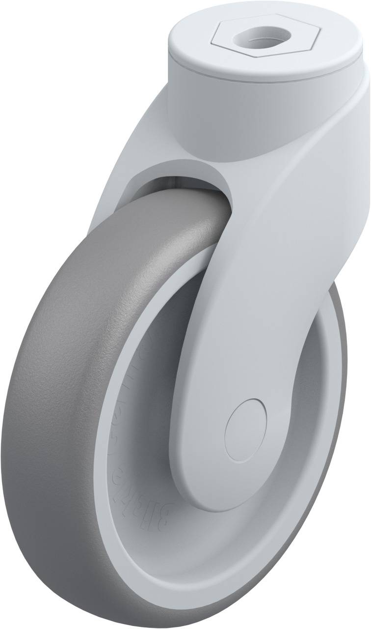 Blickle 743272 LWG-TPA 126G Beálló görgő KerékØ: 125 mm Teherbírás (max.): 110 kg 1 db