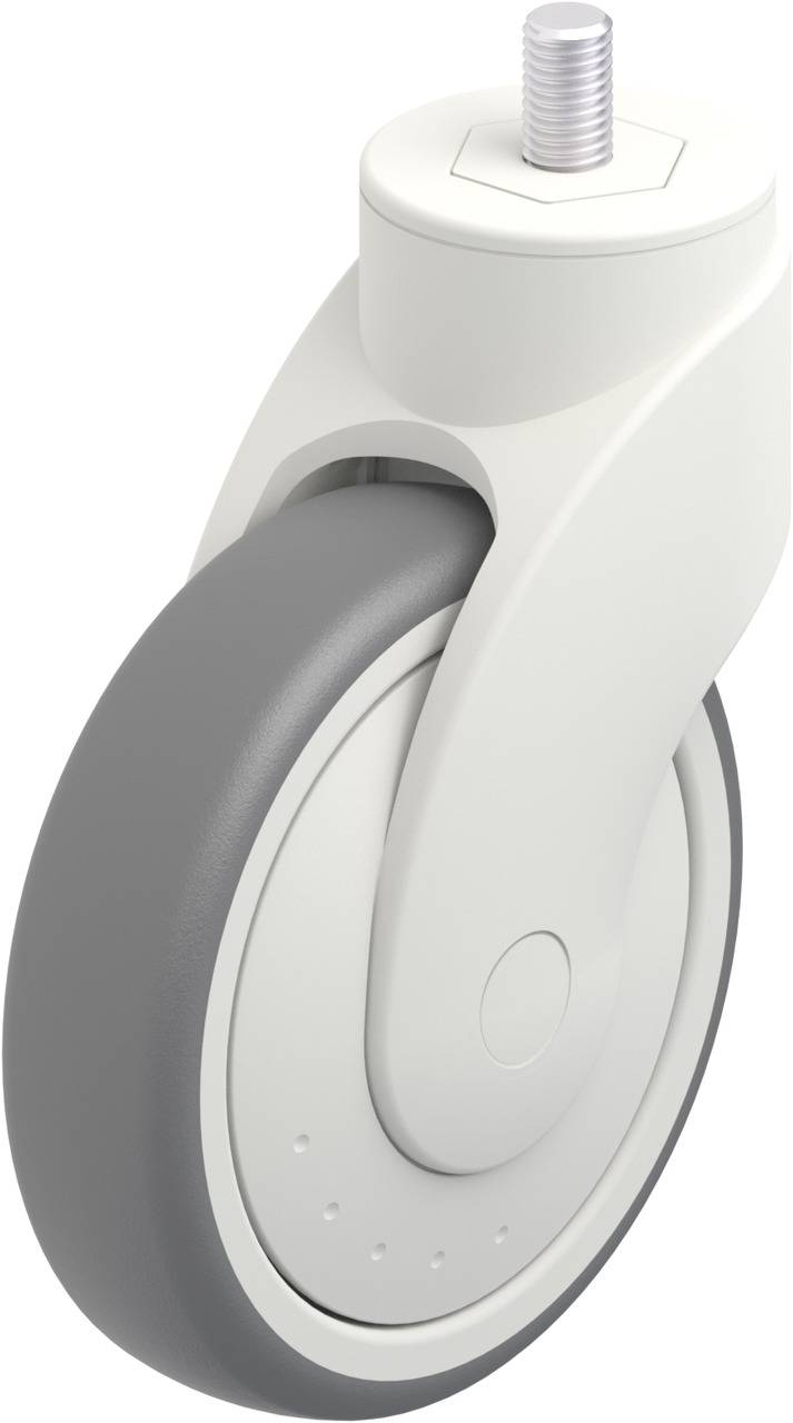 Blickle 740709 LWK-TPA 126KF-GS12 Beálló görgő KerékØ: 125 mm Teherbírás (max.): 110 kg 1 db