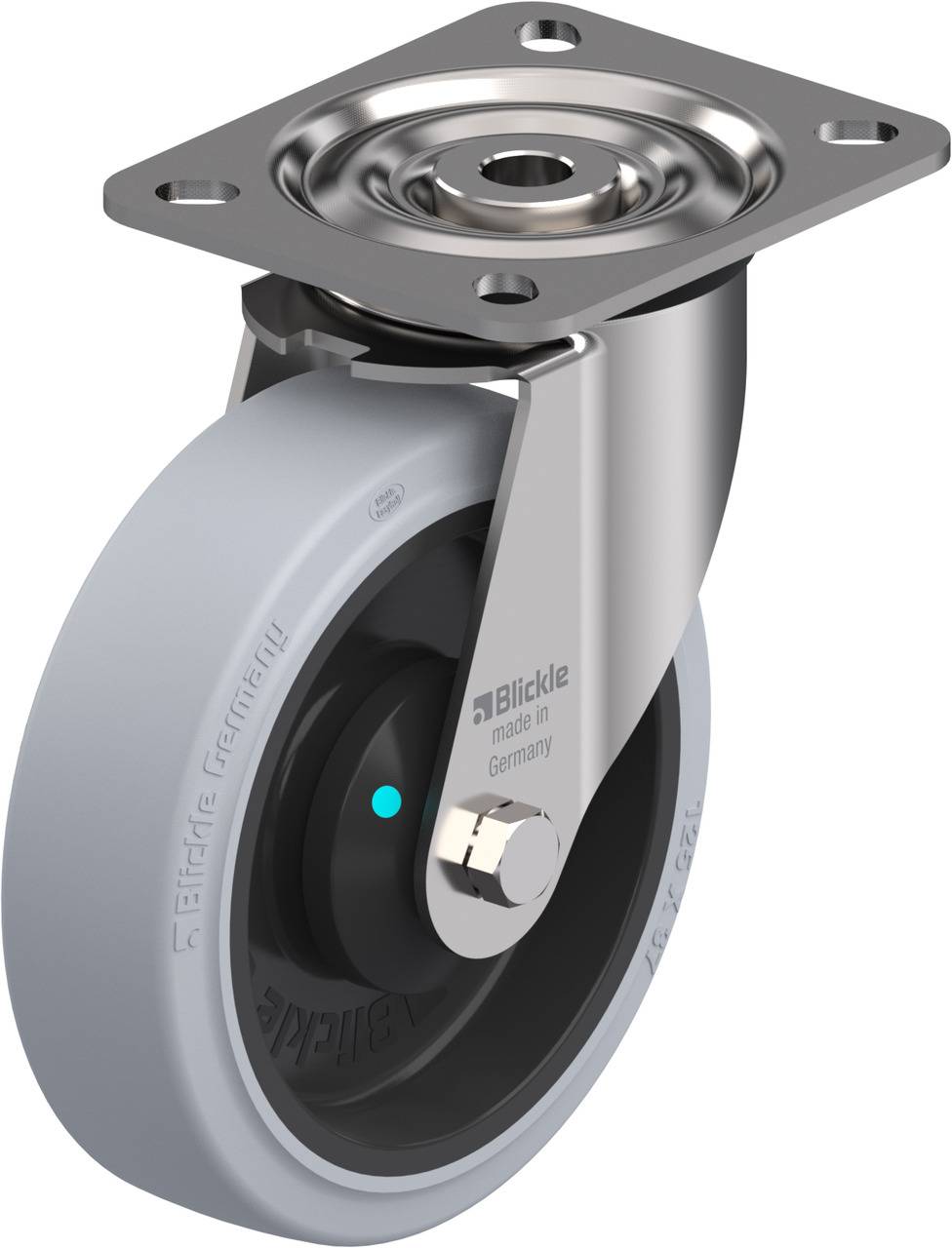 Blickle 755189 LX-POEV 125KAD-SG Beálló görgő KerékØ: 125 mm Teherbírás (max.): 250 kg 1 db