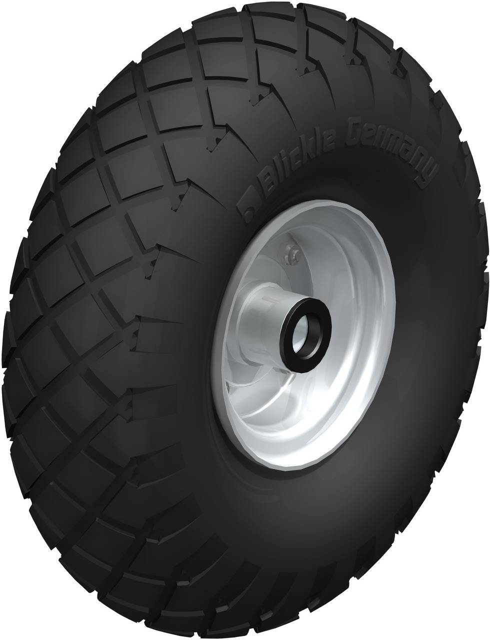 Blickle 255208 P 302/20-75R Légtömlős abroncs KerékØ: 300 mm Teherbírás (max.): 180 kg 1 db