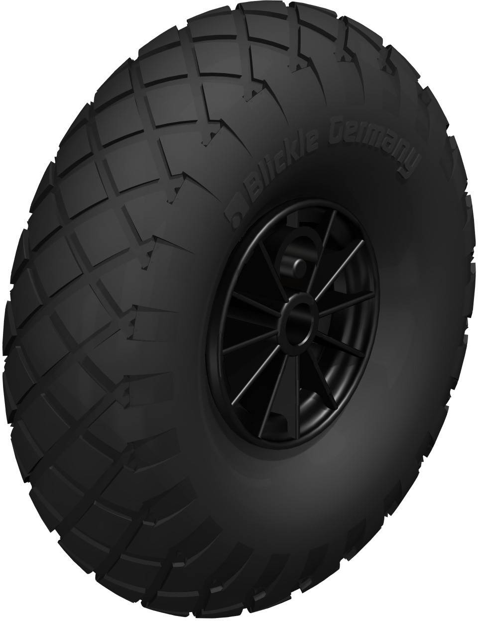 Blickle 257337 PK 302/20-75G Légtömlős abroncs KerékØ: 300 mm Teherbírás (max.): 180 kg 1 db