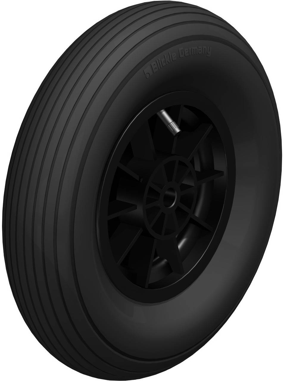 Blickle 40691 PK 400/20-75G Légtömlős abroncs KerékØ: 400 mm Teherbírás (max.): 250 kg 1 db