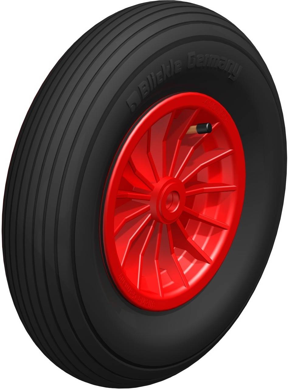Blickle 548248 PK 400/20-75R-ROT Légtömlős abroncs KerékØ: 400 mm Teherbírás (max.): 250 kg 1 db