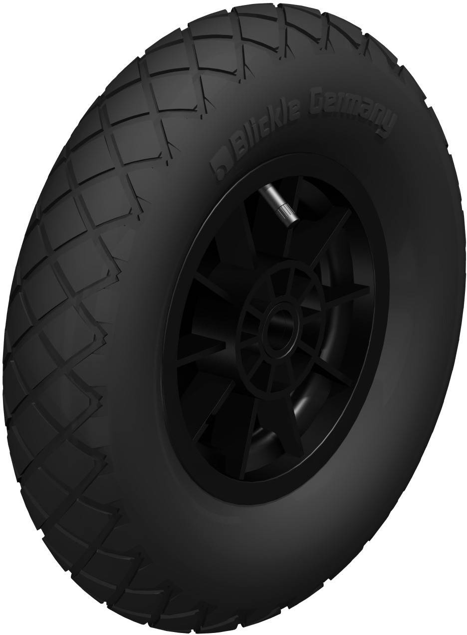 Blickle 22673 PK 402/25-75R Légtömlős abroncs KerékØ: 400 mm Teherbírás (max.): 250 kg 1 db