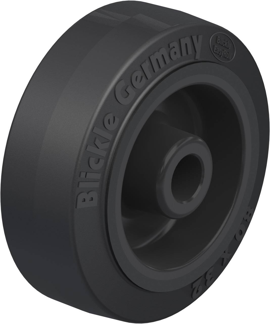 Blickle 841992 POEV 80/12G Műanyag kerék KerékØ: 80 mm Teherbírás (max.): 140 kg 1 db
