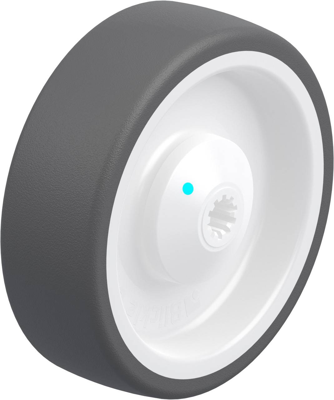 Blickle 763653 POTH 125/10KAD Műanyag kerék KerékØ: 125 mm Teherbírás (max.): 350 kg 1 db