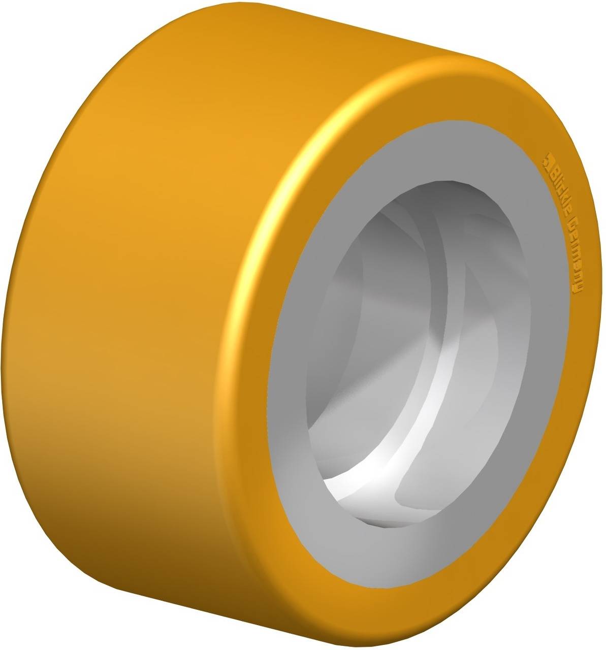 Blickle 466466 RK-HTH 080x040/47x14-40-Z Raklapkocsi görgő KerékØ: 80 mm Teherbírás (max.): 350 kg 1 db
