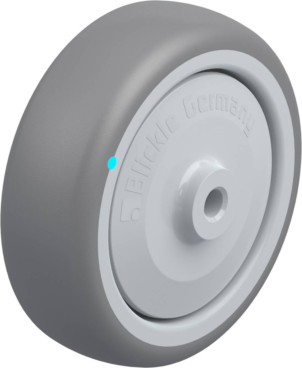 Blickle 839146 TPA 102/8KFD Nagy teherbírású kerék KerékØ: 100 mm Teherbírás (max.): 110 kg 1 db