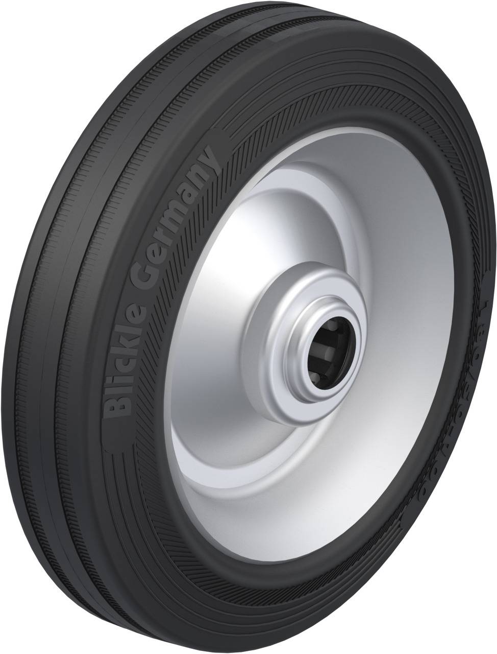 Blickle 41046 V 182/20R Nagy teherbírású kerék KerékØ: 180 mm Teherbírás (max.): 170 kg 1 db