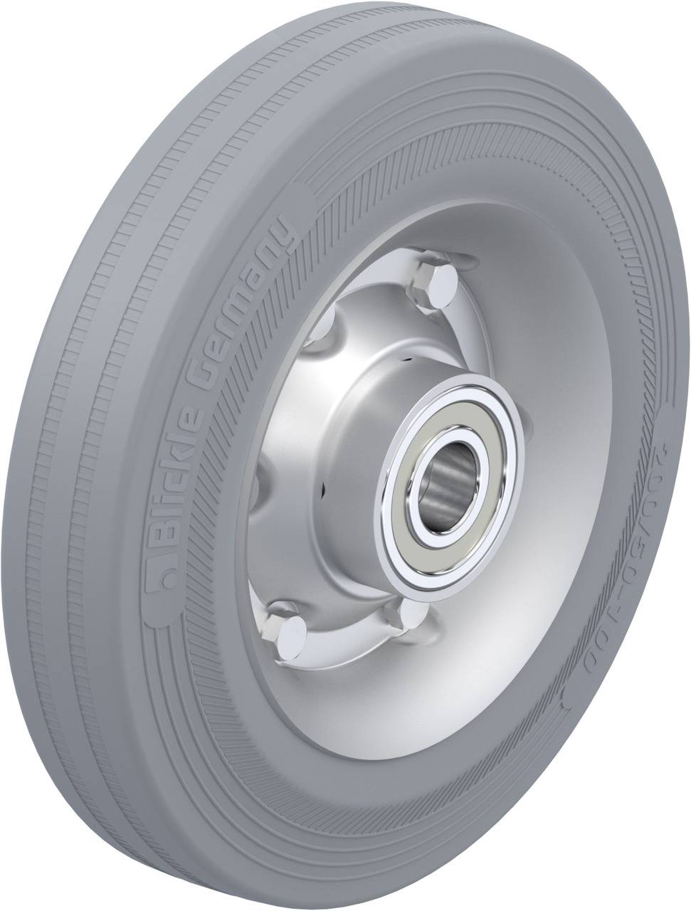 Blickle 100297 V 200/20K-SG Nagy teherbírású kerék KerékØ: 200 mm Teherbírás (max.): 205 kg 1 db