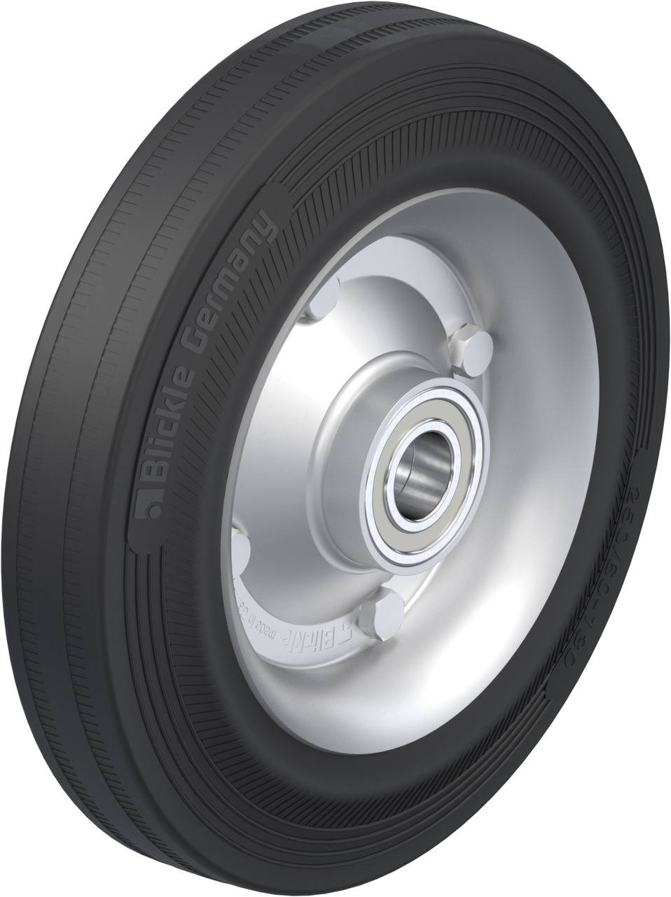 Blickle 41194 V 250/25K Nagy teherbírású kerék KerékØ: 250 mm Teherbírás (max.): 295 kg 1 db