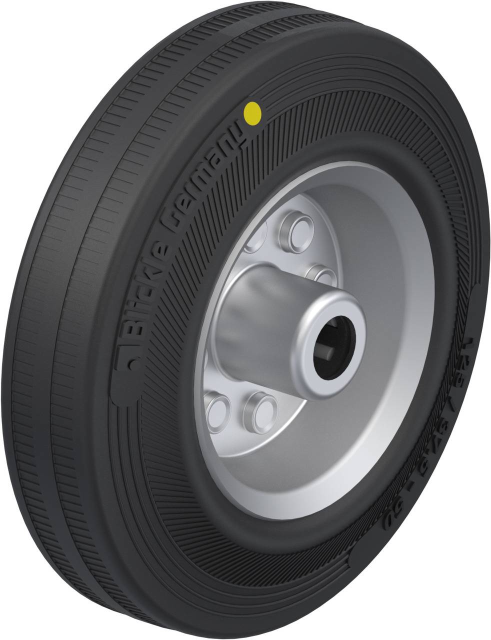 Blickle 483156 VE 125/12R-EL Nagy teherbírású kerék KerékØ: 125 mm Teherbírás (max.): 100 kg 1 db