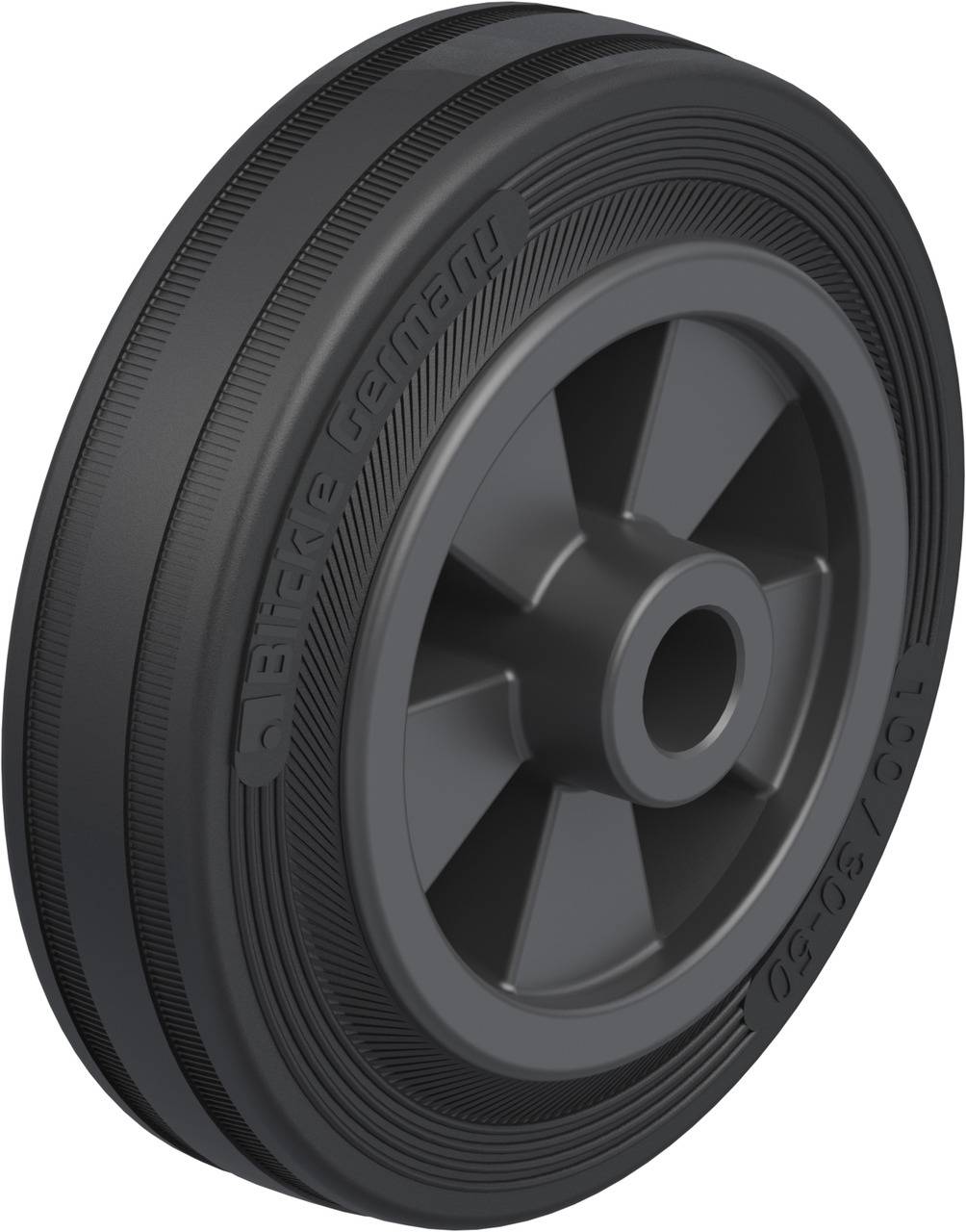 Blickle 323592 VPP 100/12G Nagy teherbírású kerék KerékØ: 100 mm Teherbírás (max.): 70 kg 1 db