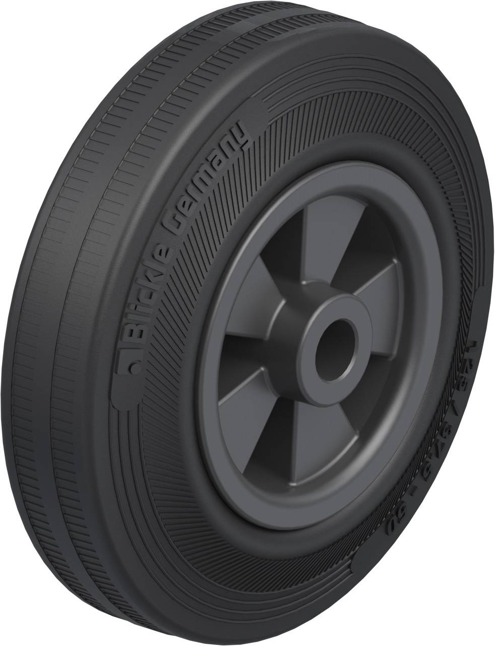 Blickle 323584 VPP 125/12G Nagy teherbírású kerék KerékØ: 125 mm Teherbírás (max.): 100 kg 1 db