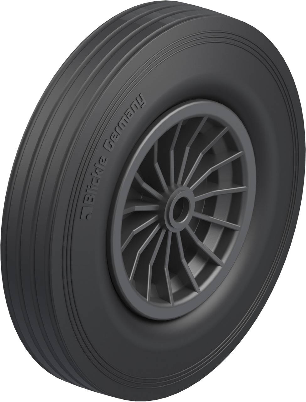 Blickle 250217 VPP 400/25G Nagy teherbírású kerék KerékØ: 400 mm Teherbírás (max.): 350 kg 1 db