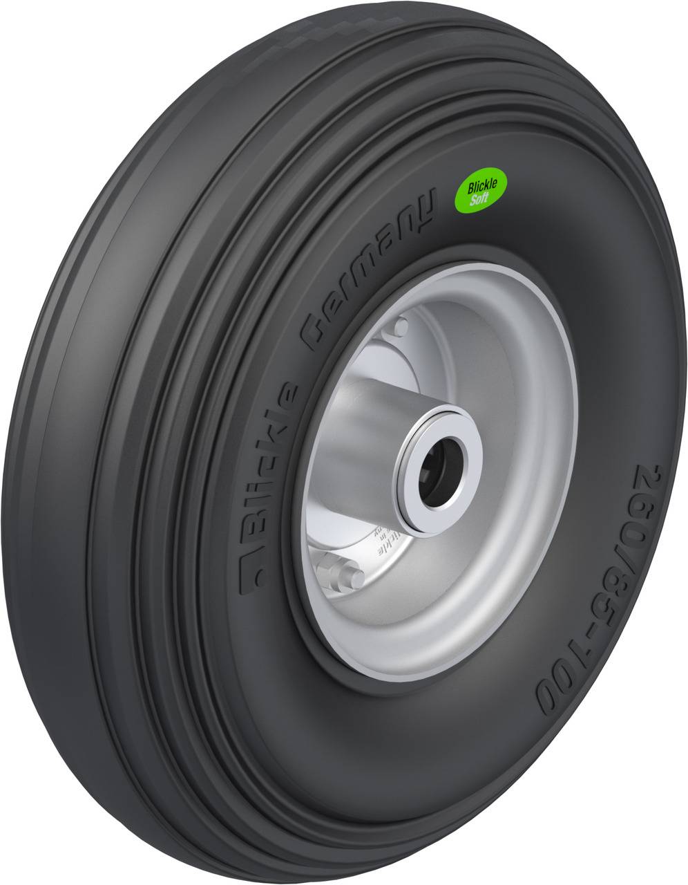 Blickle 541763 VW 260/20R Nagy teherbírású kerék KerékØ: 260 mm Teherbírás (max.): 200 kg 1 db