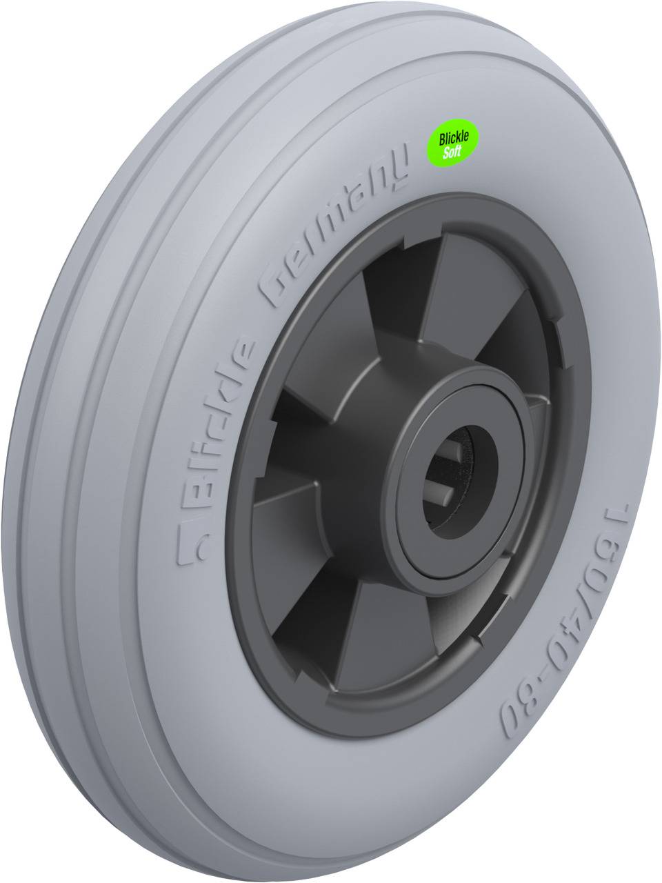 Blickle 844093 VWPP 160/20R-SG Nagy teherbírású kerék KerékØ: 160 mm Teherbírás (max.): 70 kg 1 db