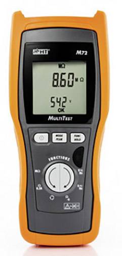 HT Instruments M72 Kézi multiméter Kalibráció (ISO) ISO kalibrált