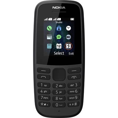 Nokia 105 2019 Dual SIM mobiltelefon Fekete