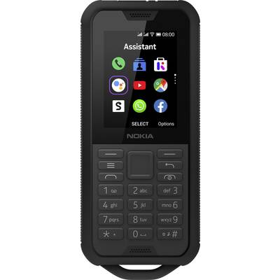 Nokia 800 Tough Outdoor mobiltelefon Fekete