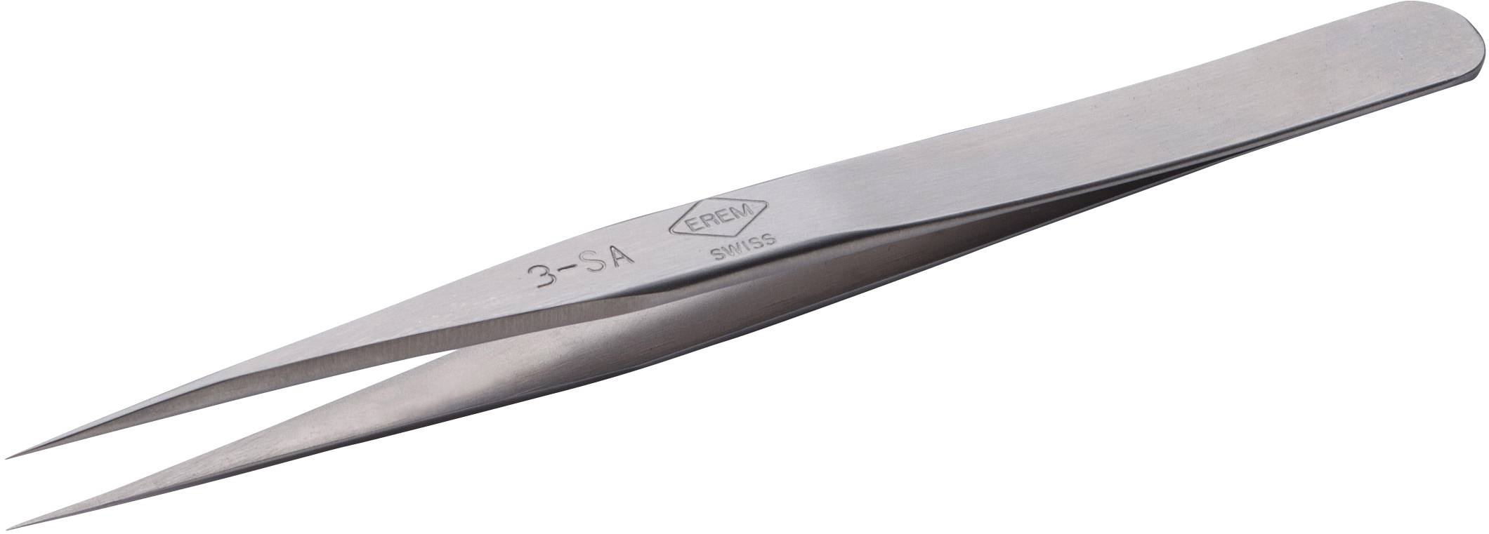 Weller Erem® 3SA Precíziós csipesz 1 db Hegyes, finom 120 mm
