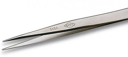 Precíziós csipesz 110 mm, hegyes, finom, Weller Erem® 3CSA