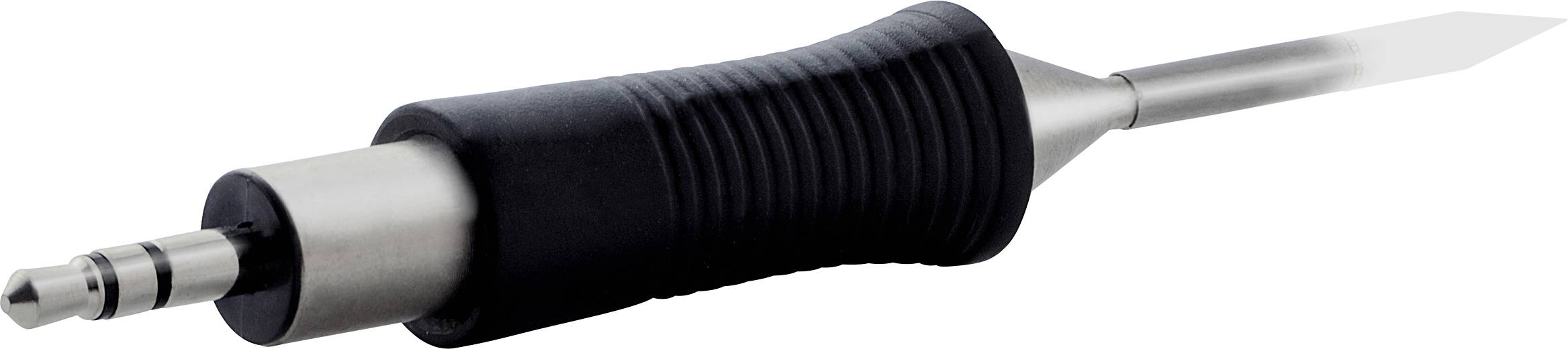 Egy szívómarkolat stabil fémkanállal. A dizájn ergonomikus, csúszásmentes markolattal a precíz kezelhetőség érdekében.