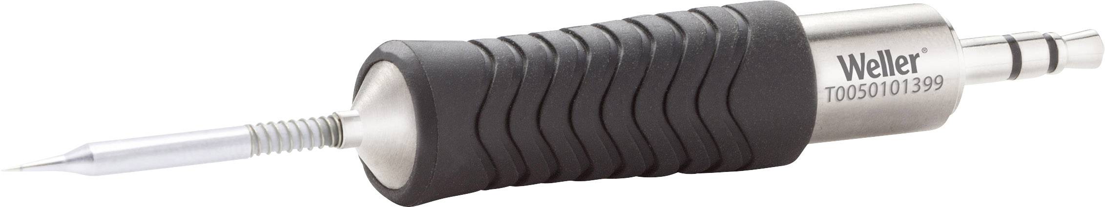 Egy ergonomikus fogantyúval és fémhegyű forrasztópáka, amely alkalmas precíziós forrasztási munkákhoz. Modell: Weller T0050101399.