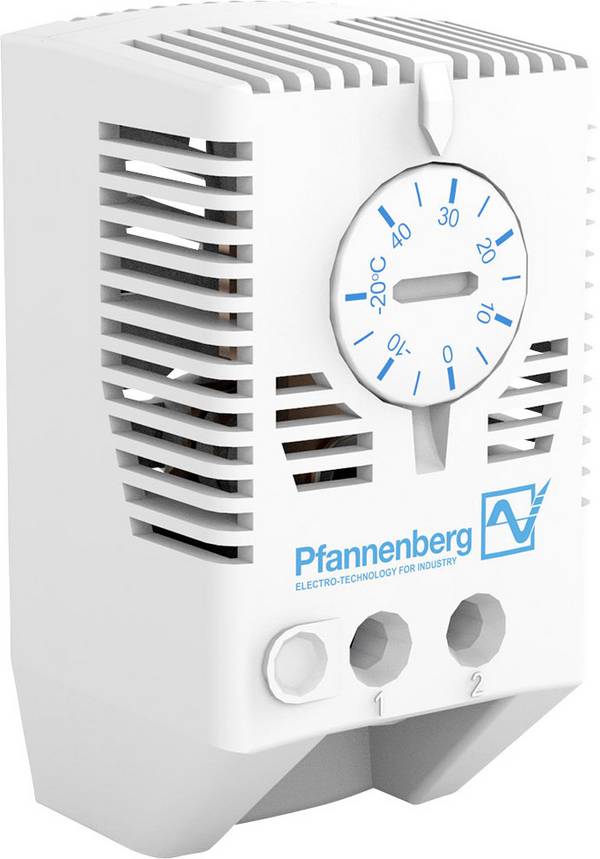 Pfannenberg Kapcsolószekrény termosztát FLZ 530 THERMOSTAT -20..+40°C 240 V/AC 1 záró (H x Sz x Ma) 36 x 40 x 72 mm 1 db