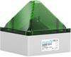 Pfannenberg Jelzőlámpa QUADRO LED HI DC GN 21108636000 Zöld Zöld Villogó fény, Villanófény, Tartós fény 24 V/DC