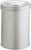Durable Papierkorb "Safe", Durable, Stahl, grau, 15 Liter, selbstverlöschend mit Flammen 330510 Papírkosár 15 l (Ø x Ma) 260 mm x 357 mm Acél Szürke 1 db