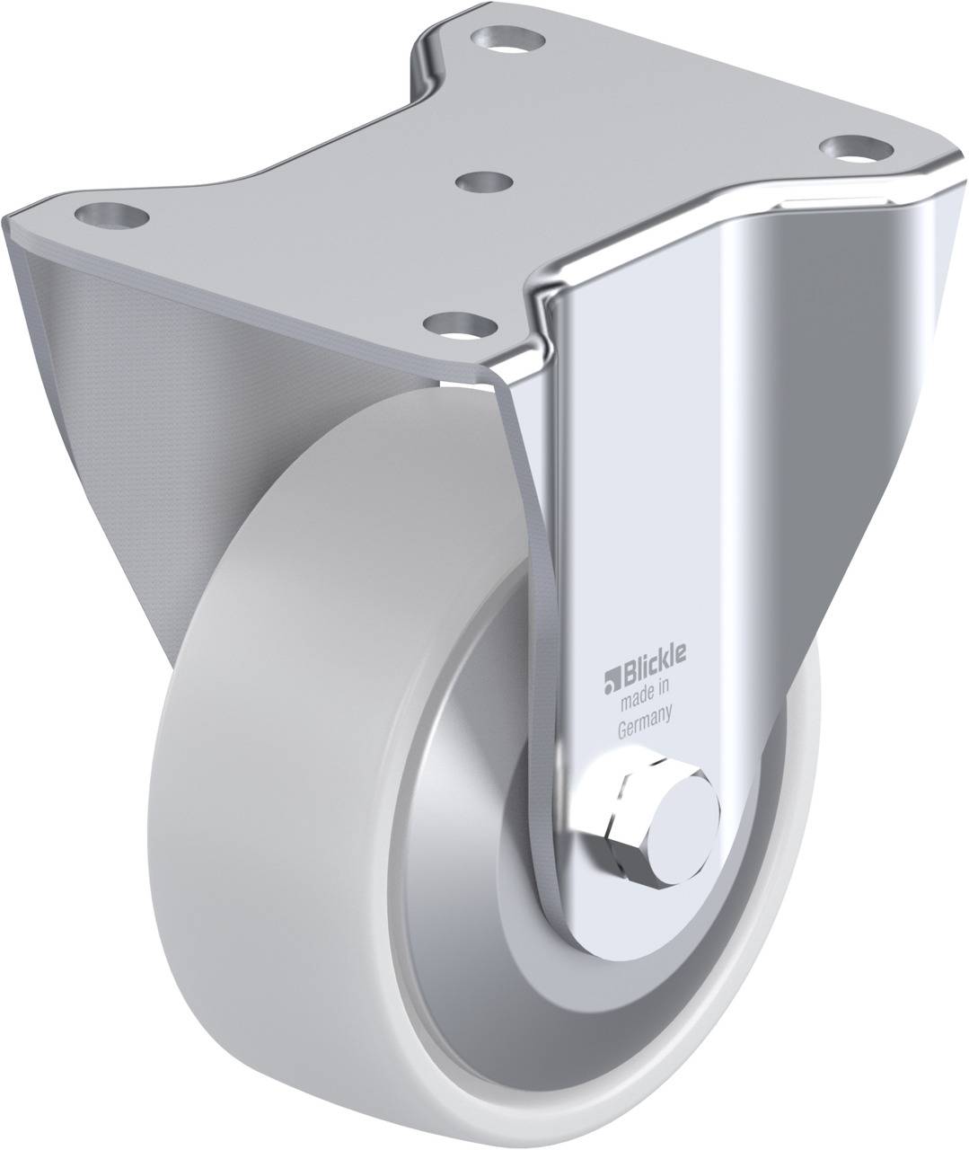 Blickle 852756 BH-PO 127K-FA Fix görgő KerékØ: 125 mm Teherbírás (max.): 400 kg 1 db